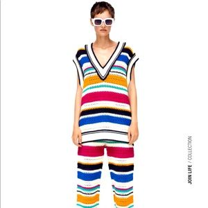 Zara Oversize Knit Sweater Tank